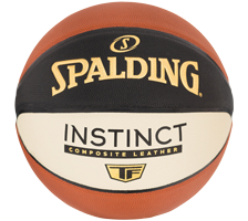 Studio image of Instinct TF Basketball on a white background.